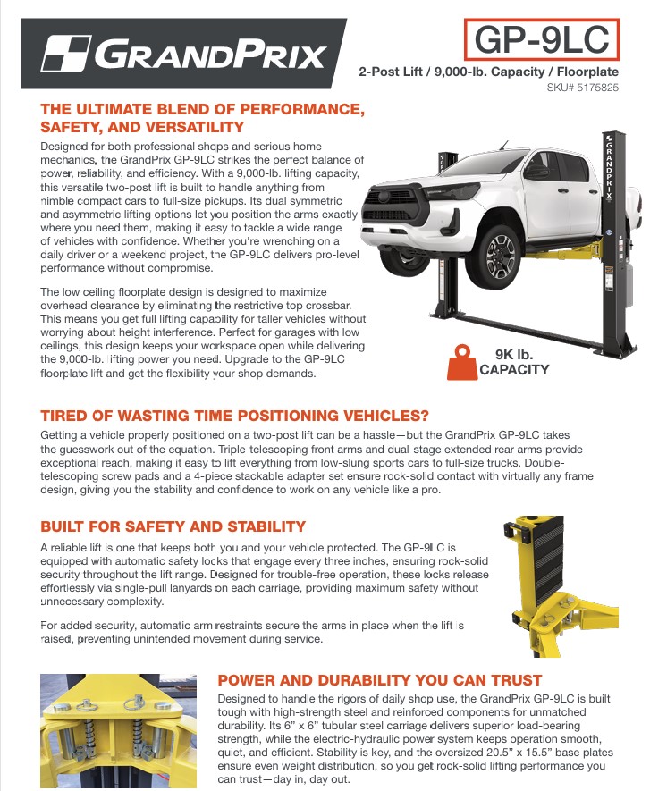 画像2: 【BEND PAK】[NEW] 2柱リフト 4.0ｔ 200V単相　新色:グレー【1年保証】《国内仕 様》