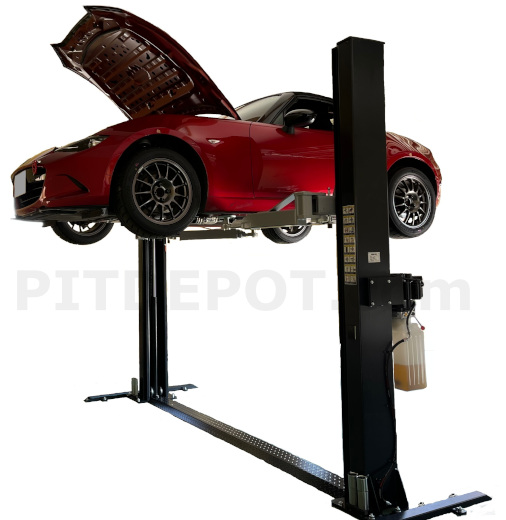 画像1: 【NSKJAX】 耐震仕様 新2柱リフト 3,500kg 全アーム3段採用 家庭用電源対応品 (200V単相) 【1年保証】《国内仕様》